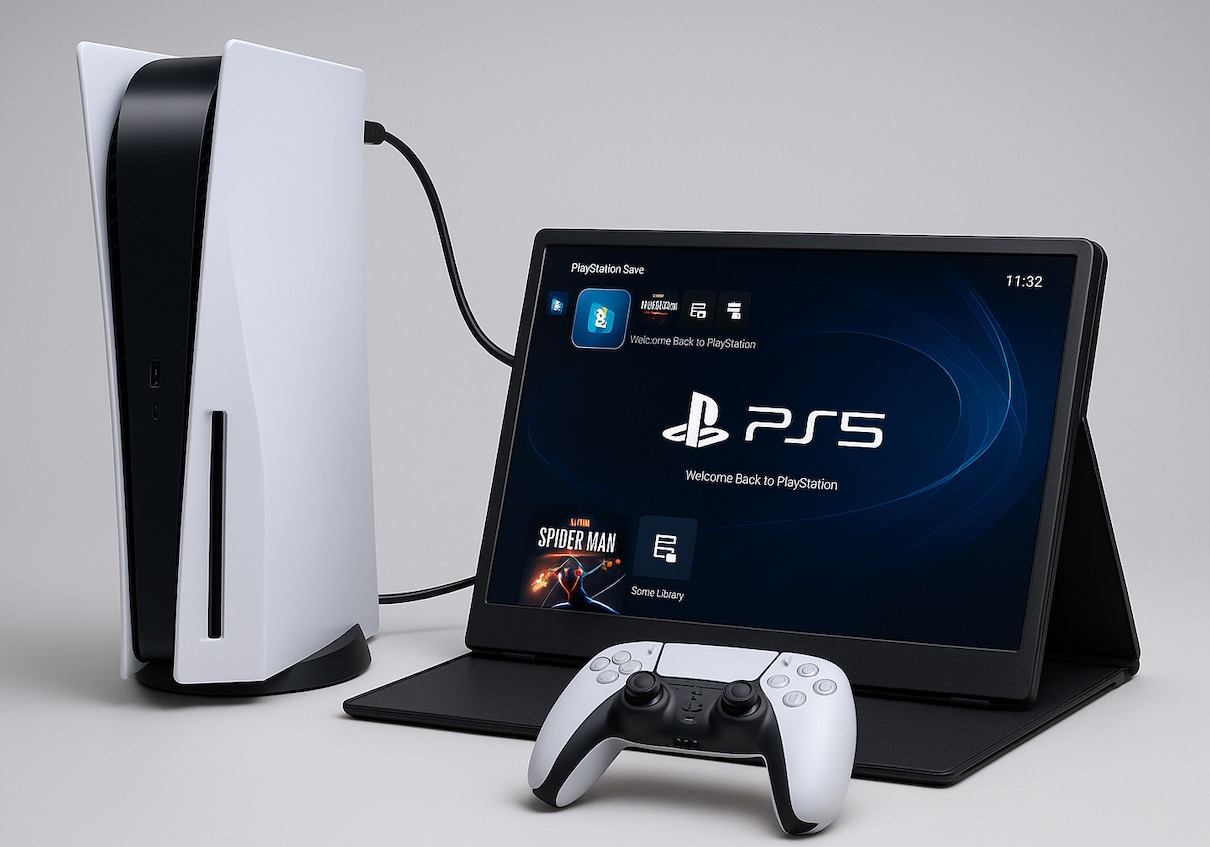 Портативний монітор для PlayStation 5