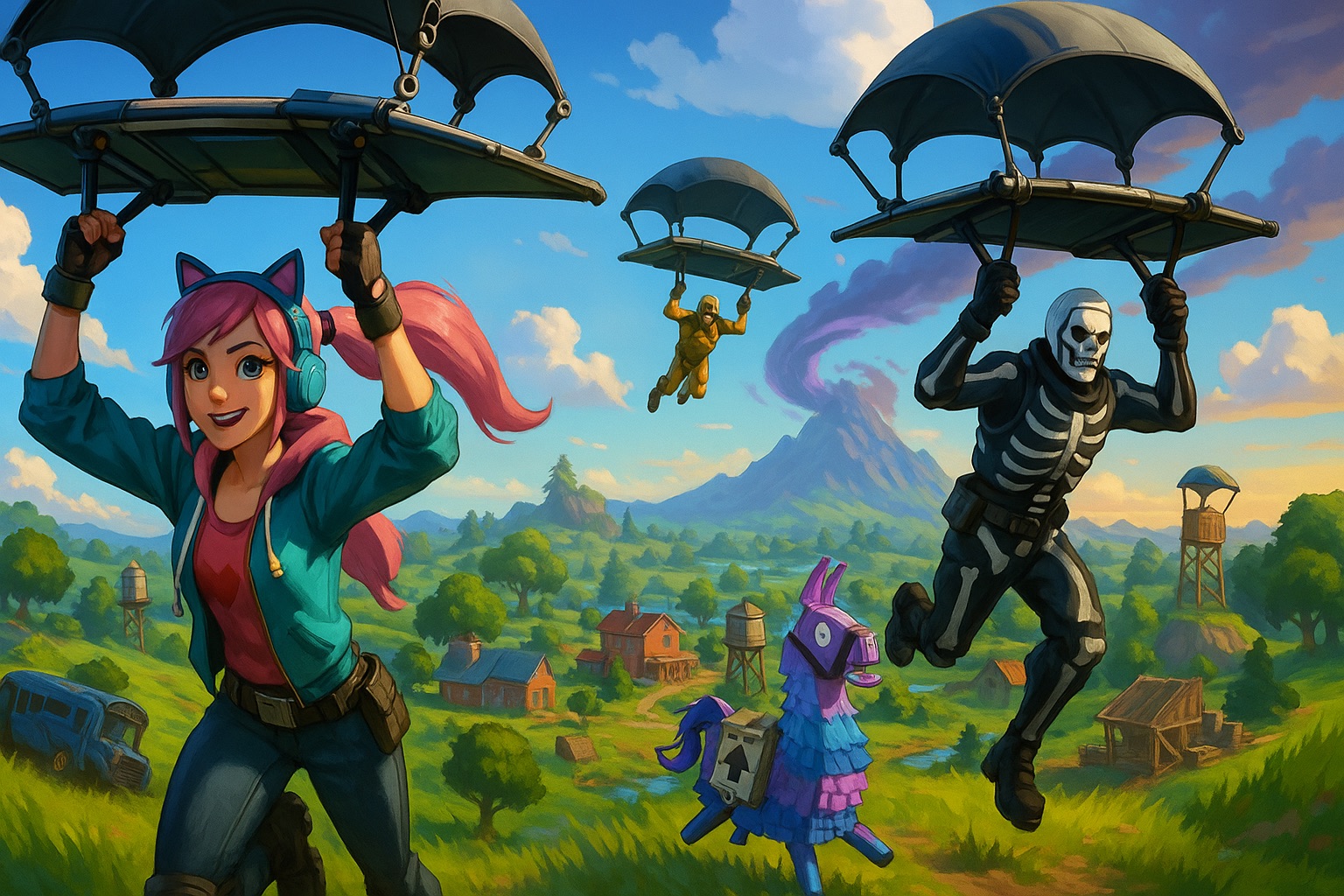 Сюжет игры Fortnite